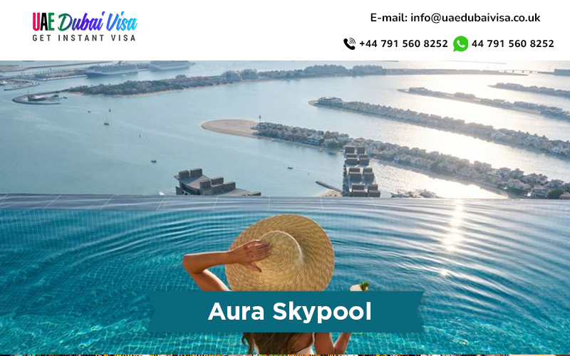 Aura Sky pool in Dubai