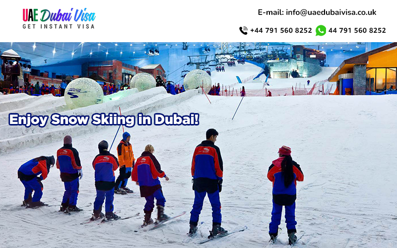 Snow Skiing in Dubai