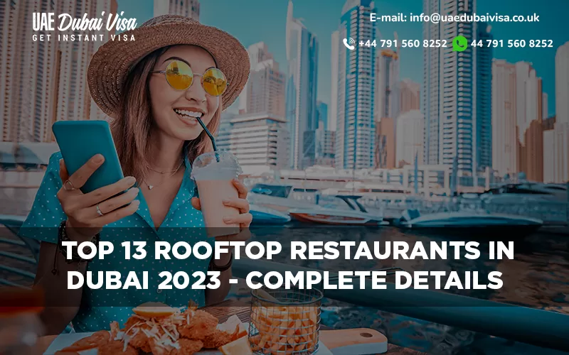 Top 13 Dubai Rooftop Restaurant